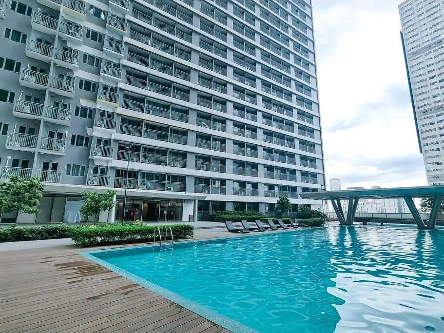 1Br Unit Condotel W Balcony Fame Residences -Fm28 Manila Apartment